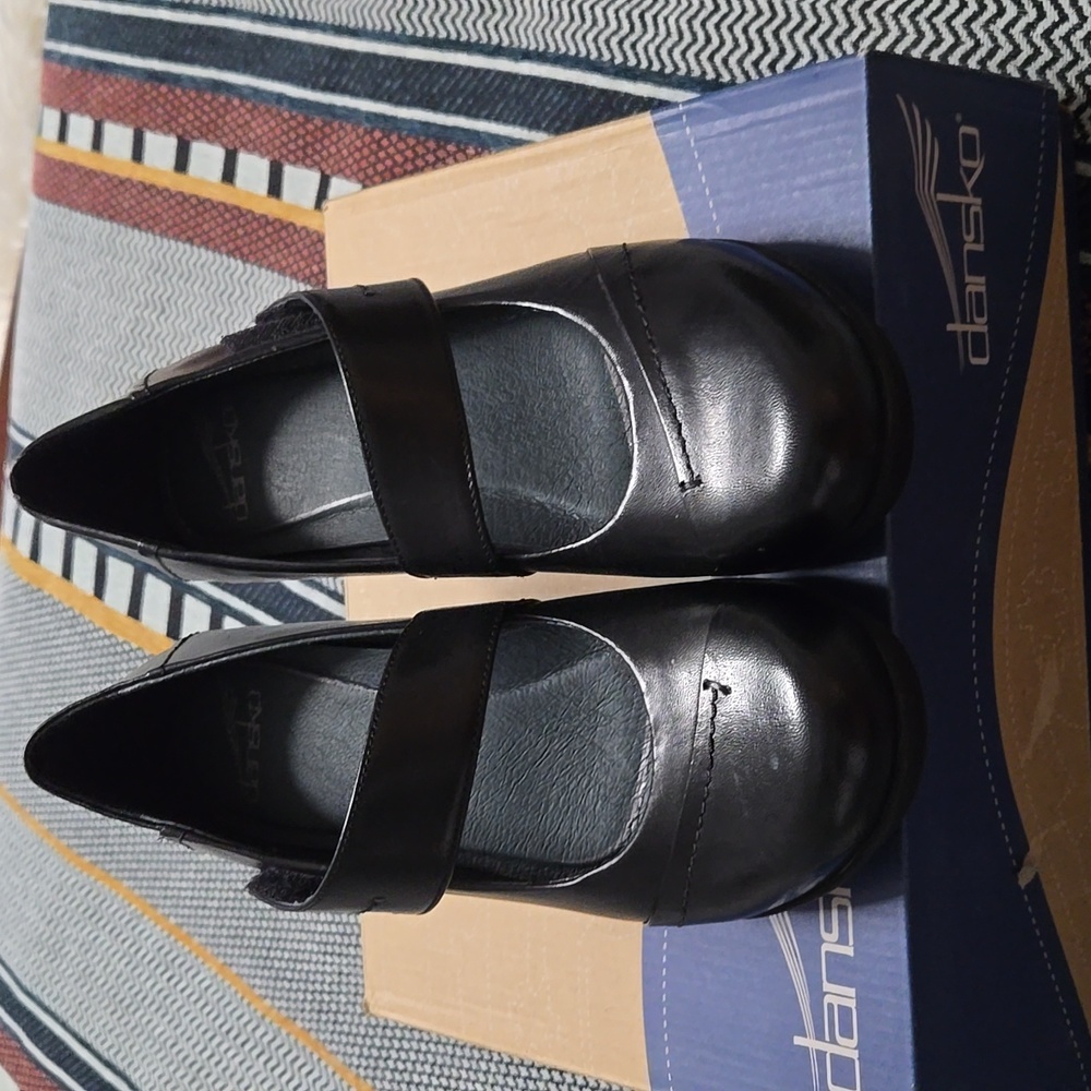 Womens Leather Ruby Wedge Dansko